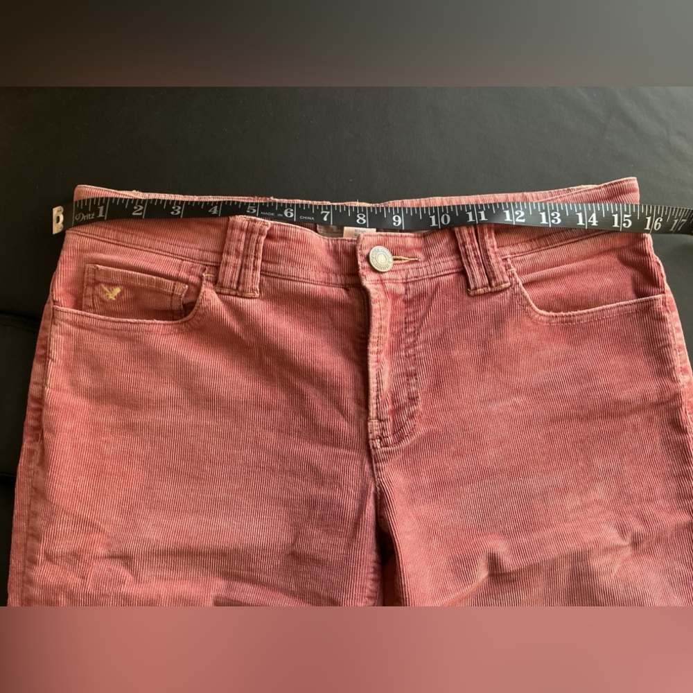 American Eagle Outfitters Dusty Rose Corduroy Pants - Picture 4 of 9